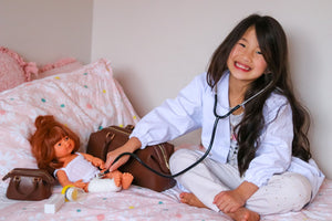 Mini Montessori Medic Bag (doll-size)