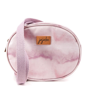 JuJuBe Freedom Fanny Pack Waist Bag in Rose Quartz Front View