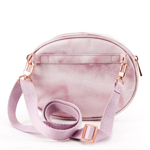 JuJuBe Freedom Fanny Pack Waist Bag in Rose Quartz Rear View