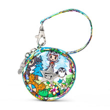 Load image into Gallery viewer, JuJuBe Paci Pod Pacifier Holder in Fantasy Paradise Front View