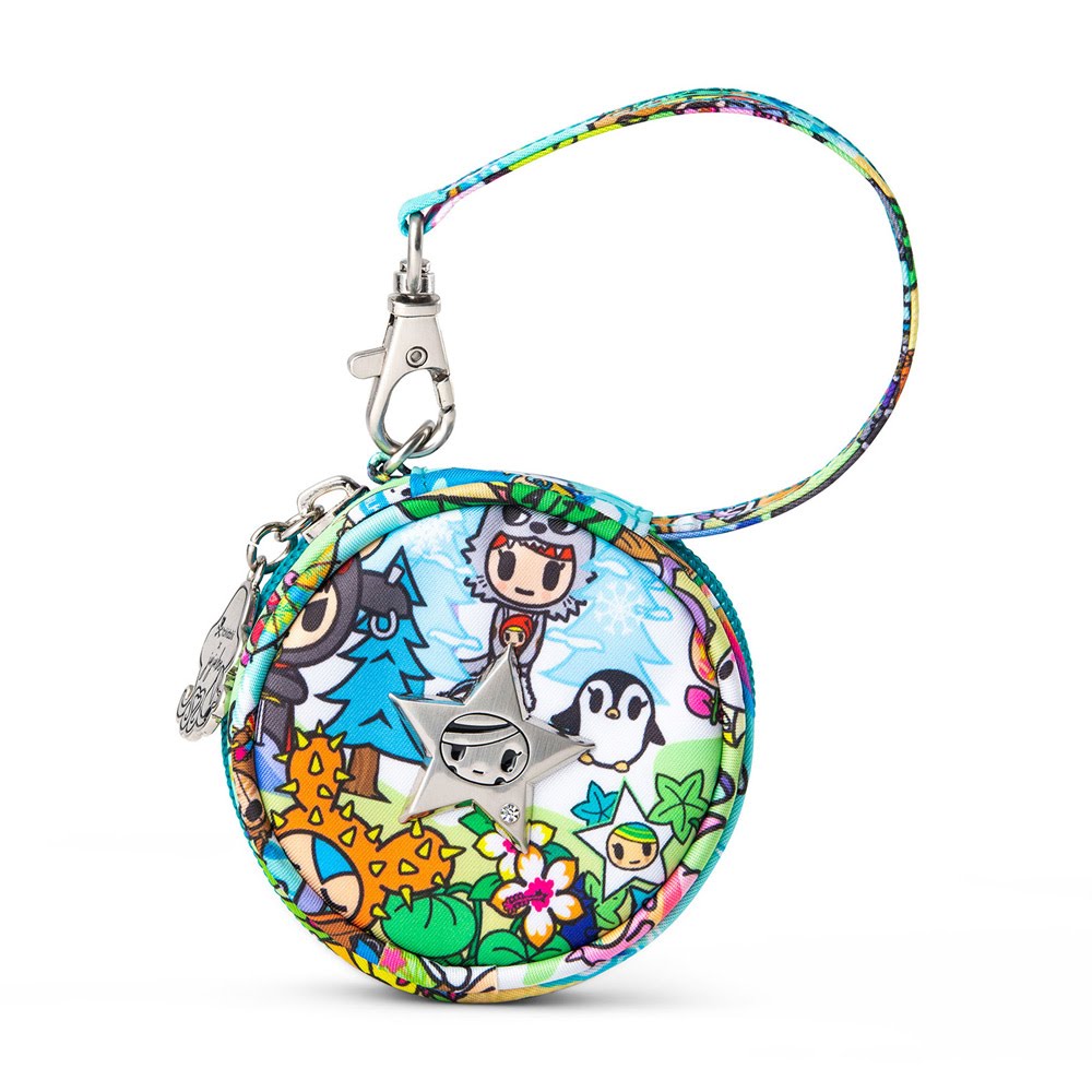 JuJuBe Paci Pod Pacifier Holder in Fantasy Paradise Front View