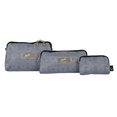 uJuBe Be Set Travel Accessory Bag in Geo