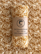 Load image into Gallery viewer, Organic Cotton Swaddle - Little Mustard