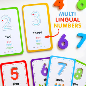 123 Flashcards & Magnetic Numbers