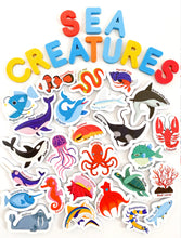 Load image into Gallery viewer, Magnetic Sea Creatures &amp; Letters