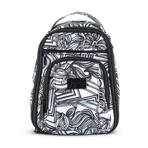 uJuBe Mini BRB Backpack Diaper Bag in Sketch Front View