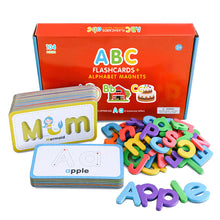 Load image into Gallery viewer, ABC Flashcards &amp; Magnetic Letters