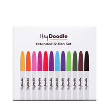 Load image into Gallery viewer, HeyDoodle Extended 12-Pen Set