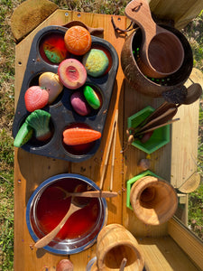 Sensory Play Stones - Fruits