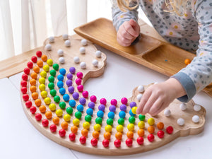 Little Pegz Natural Rainbow