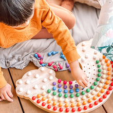 Load image into Gallery viewer, Little Pegz Natural Rainbow