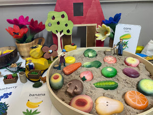 Sensory Play Stones - Fruits