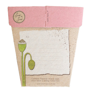 Gift of Seeds - Poppy