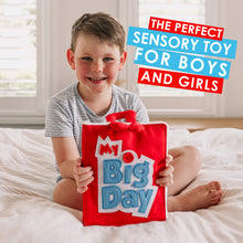 Load image into Gallery viewer, Fabric Activity Book - My Big Day - Red