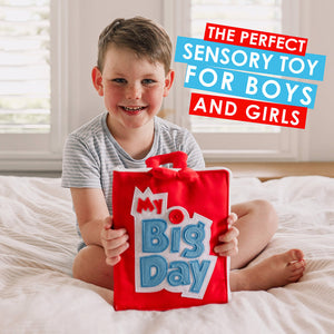 Fabric Activity Book - My Big Day - Red