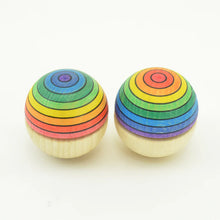 Load image into Gallery viewer, Mader Roly Poly Wiggle Ball Rainbow