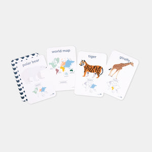 World Animal Flash Cards