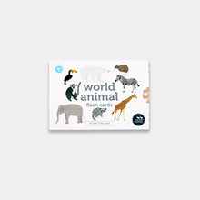 Load image into Gallery viewer, World Animal Flash Cards