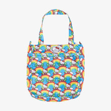 Load image into Gallery viewer, JuJuBe Be Light Everyday Tote Diaper Bag in Hello Rainbow Front View