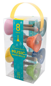 Rainbow Musical Hand Bells - 8 Piece Set