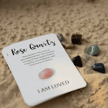 Load image into Gallery viewer, Crystal Affirmations - Cards and Tumble Stones