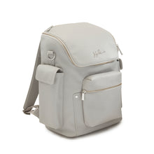 Load image into Gallery viewer, JuJuBe Forever Backpack Diaper Bag in Stone Sideway View