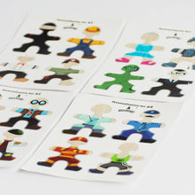 Load image into Gallery viewer, Flockmen Personalisation Sticker Set - 16 Characters