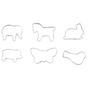 Cookie Cutter Mini - 6 Assorted Animals