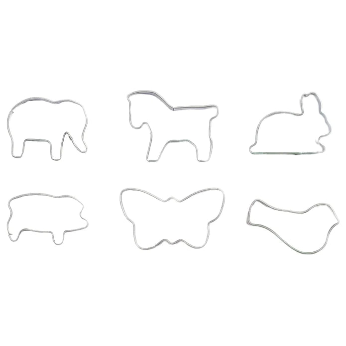 Cookie Cutter Mini - 6 Assorted Animals