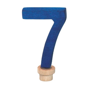 Wooden Birthday Individual Number - 7
