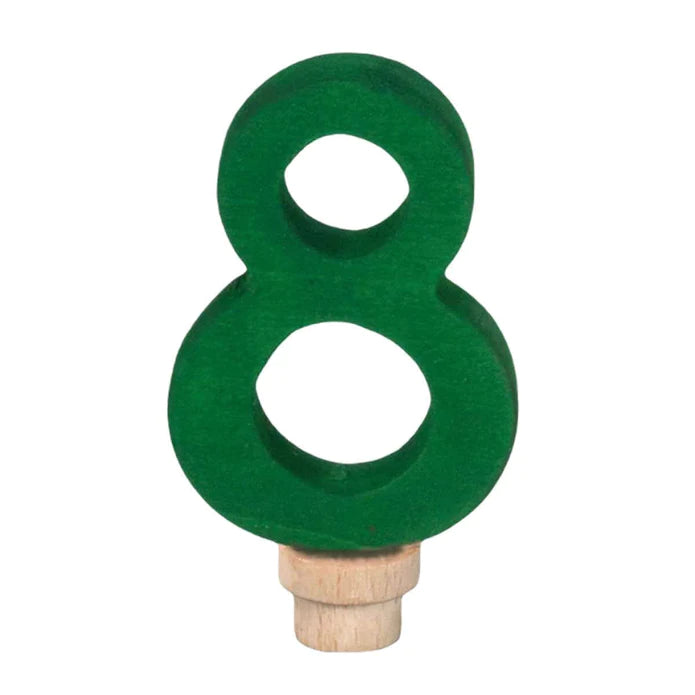 Wooden Birthday Individual Number - 8