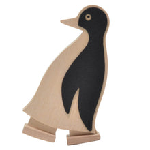 Load image into Gallery viewer, Wooden Walking Penguin with Track