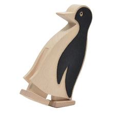 Load image into Gallery viewer, Wooden Walking Penguin with Track