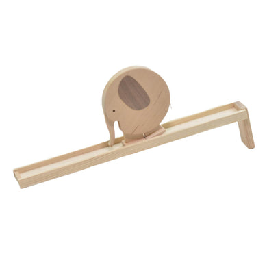 Wooden Walking Elephant with Track