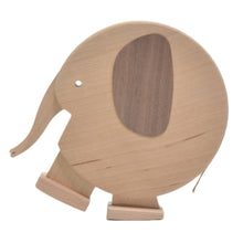 Load image into Gallery viewer, Wooden Walking Elephant with Track