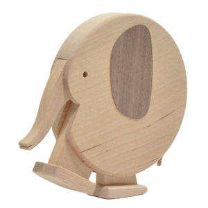 Wooden Walking Elephant with Track