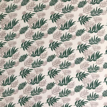 Load image into Gallery viewer, Organic Cotton Swaddle - Green Forest Leafs