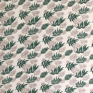 Organic Cotton Swaddle - Green Forest Leafs