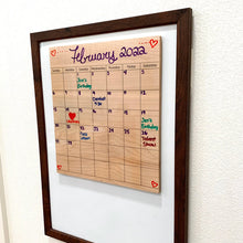 Load image into Gallery viewer, Dry Erase Calendar