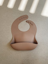 Load image into Gallery viewer, Silicone Bibs - Coffee