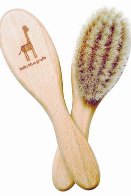 Baby Hair Brush - Goat Hair Bristles