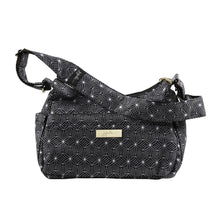Load image into Gallery viewer, uJuBe Hobobe Purse Diaper Bag in Knight Stars Front View
