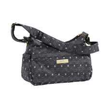 Load image into Gallery viewer, uJuBe Hobobe Purse Diaper Bag in Knight Stars Sideway View