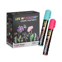 Load image into Gallery viewer, Liquid Chalk Markers 6mm Tip - Set of 12
