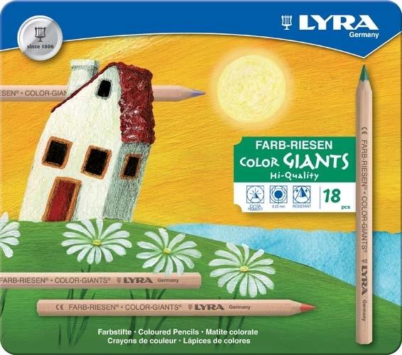 Lyra Colour Giants - 18 Colours in Tin