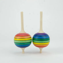 Load image into Gallery viewer, Mader Lolly Spinning Top Rainbow