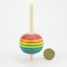 Load image into Gallery viewer, Mader Lolly Spinning Top Rainbow