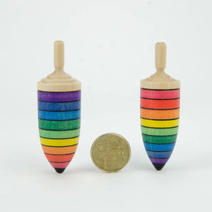 Mader Thunderbolt Spinning Top Rainbow