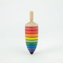 Load image into Gallery viewer, Mader Thunderbolt Spinning Top Rainbow