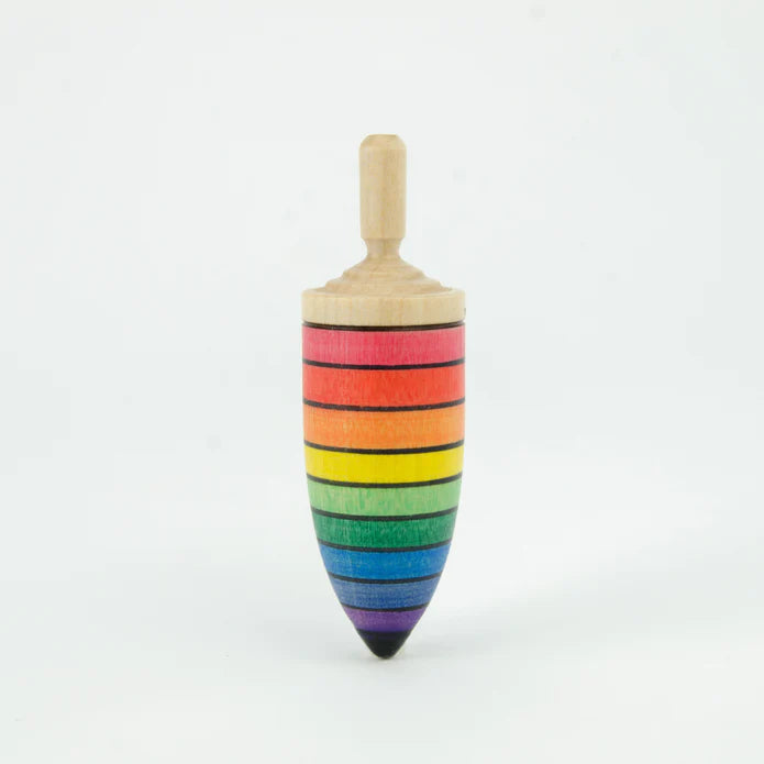 Mader Thunderbolt Spinning Top Rainbow